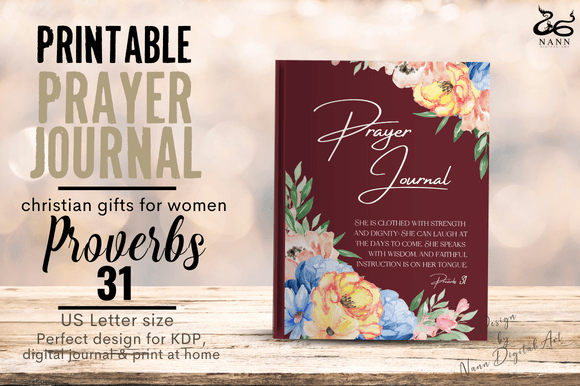 Download Prayer Journal Printable/Proverbs 31/#4 - Printable Collection