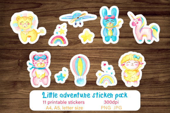 Download Printable Stickers for Kids Cartoon Png - Printable Collection