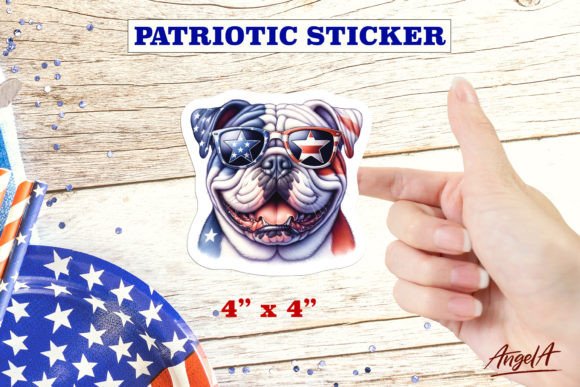 Download British Bulldog, Printable Dog Sticker - Printable Collection